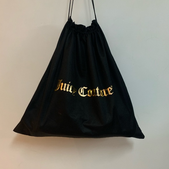 Juicy Couture Gold Cowhide Tote w/ Reversible Python Print - Picture 8 of 11